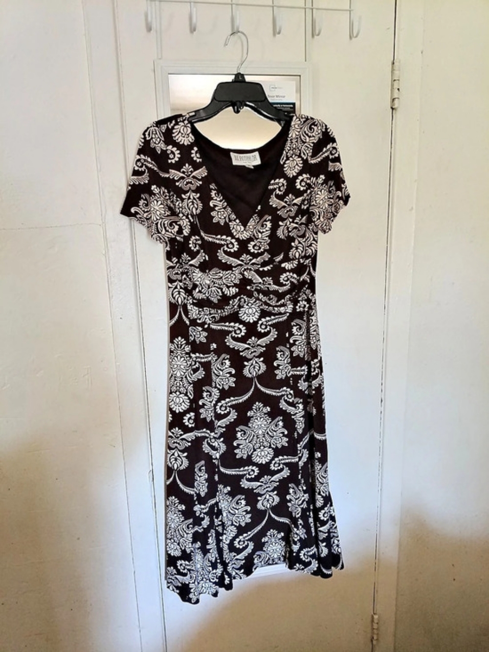 Julian Taylor New York Wrap Midi Dress